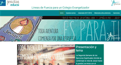 Desktop Screenshot of lineasdefuerzasj.com